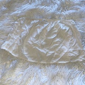 White flowy Tube Top